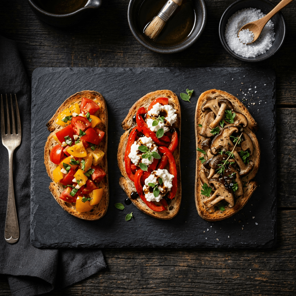 Bruschetta Trio